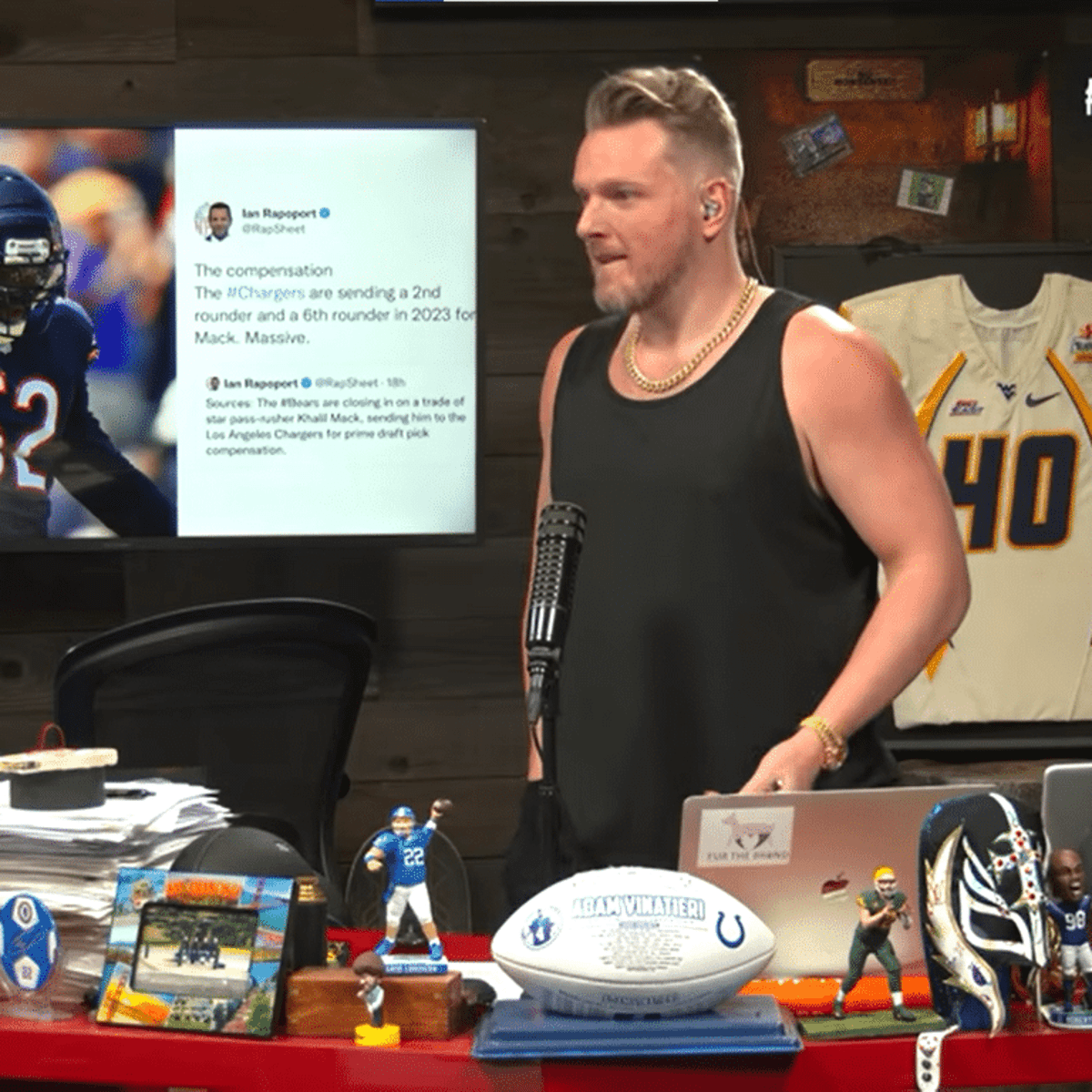 Pat McAfee & AJ Hawk's Predictions For Chargers vs Colts On Monday