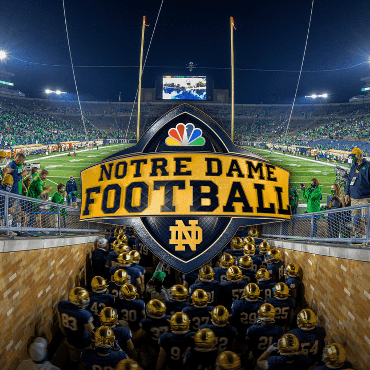 Peacock will have exclusive coverage of Notre Dame's home opener against  Toledo