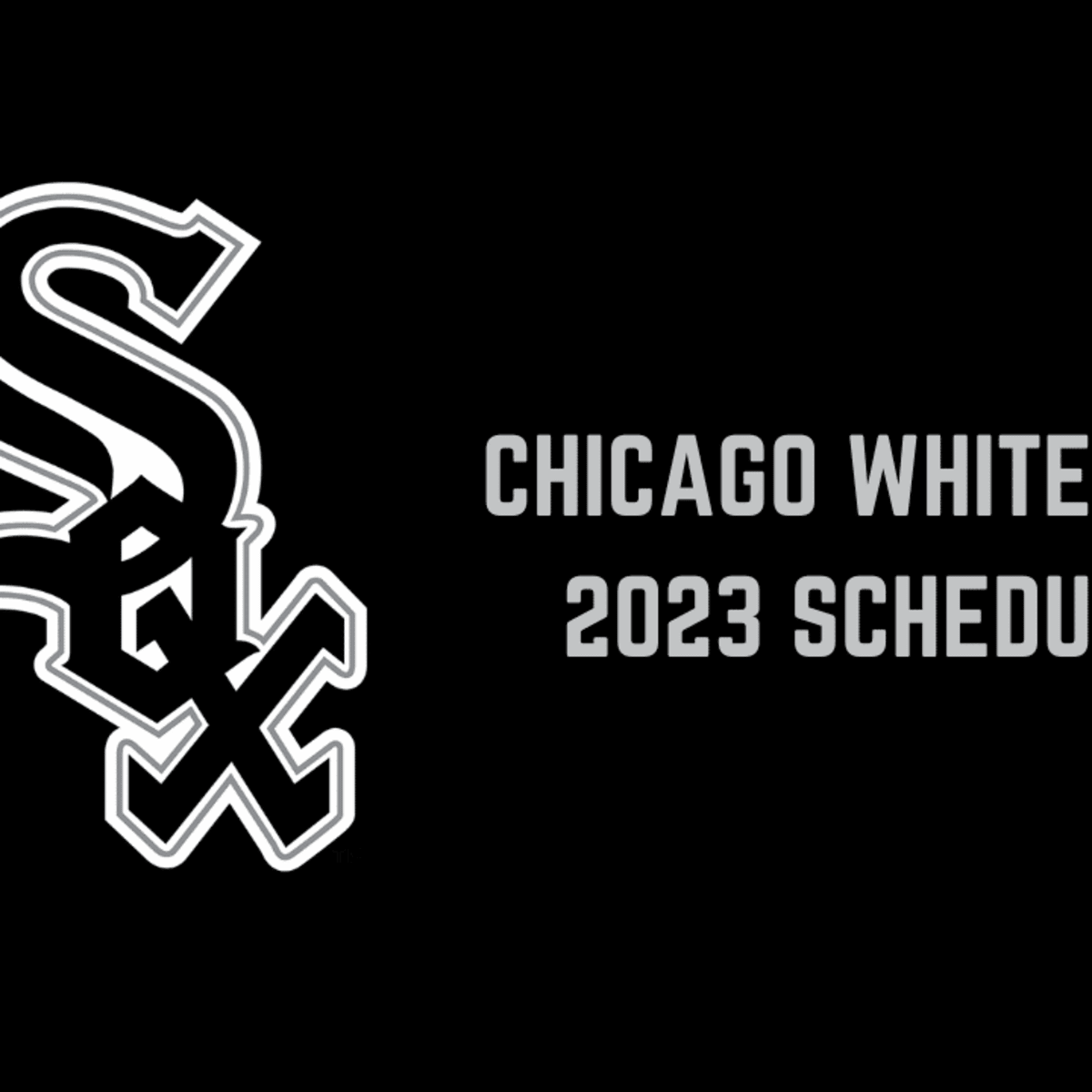 Chicago White Sox 2023 12 x 12 Team Wall Calendar