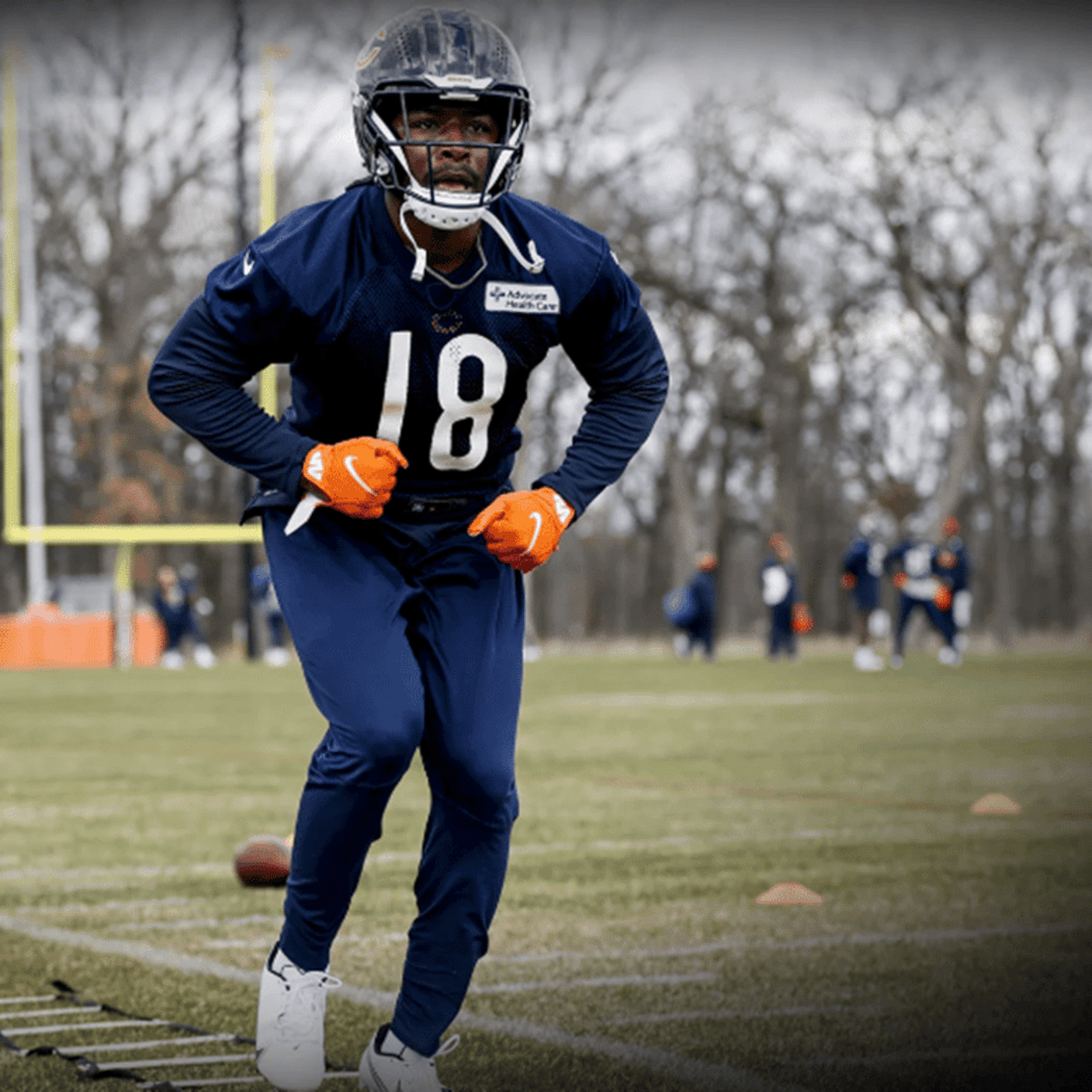 Bears Lose Another WR To Injury With David Moore Being Carted Off