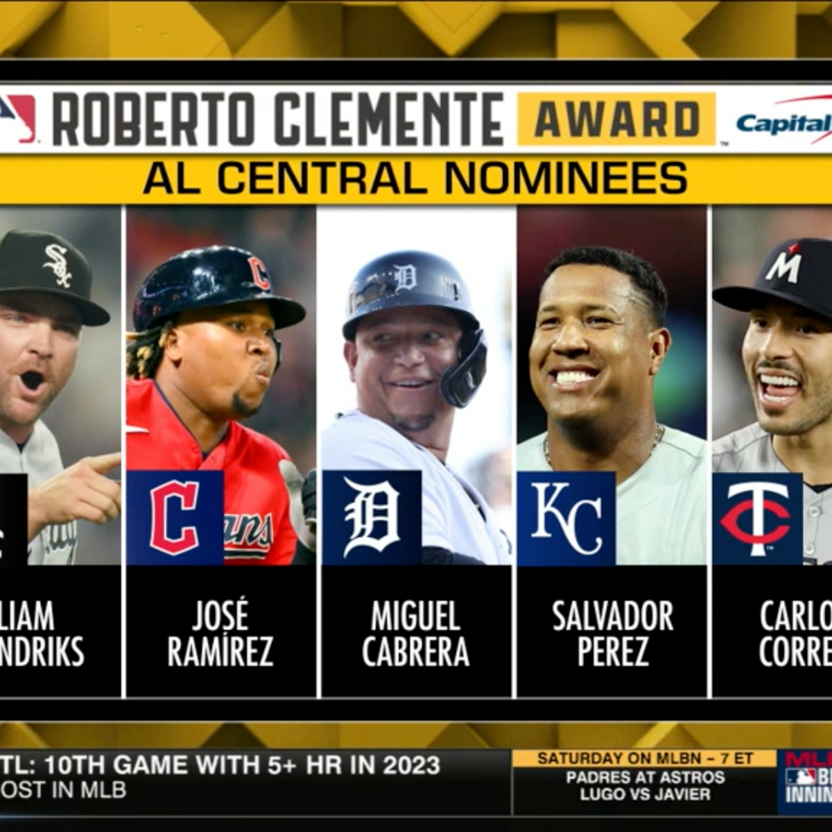 Roberto Clemente Award 2022 nominees