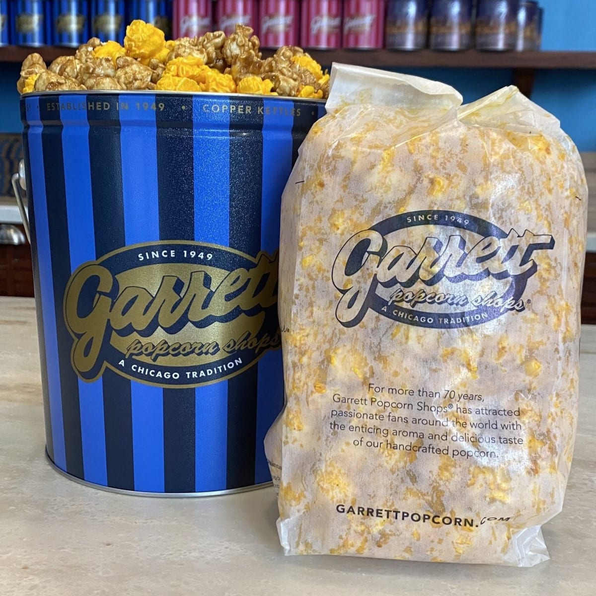 Garrett popcorn chicago online