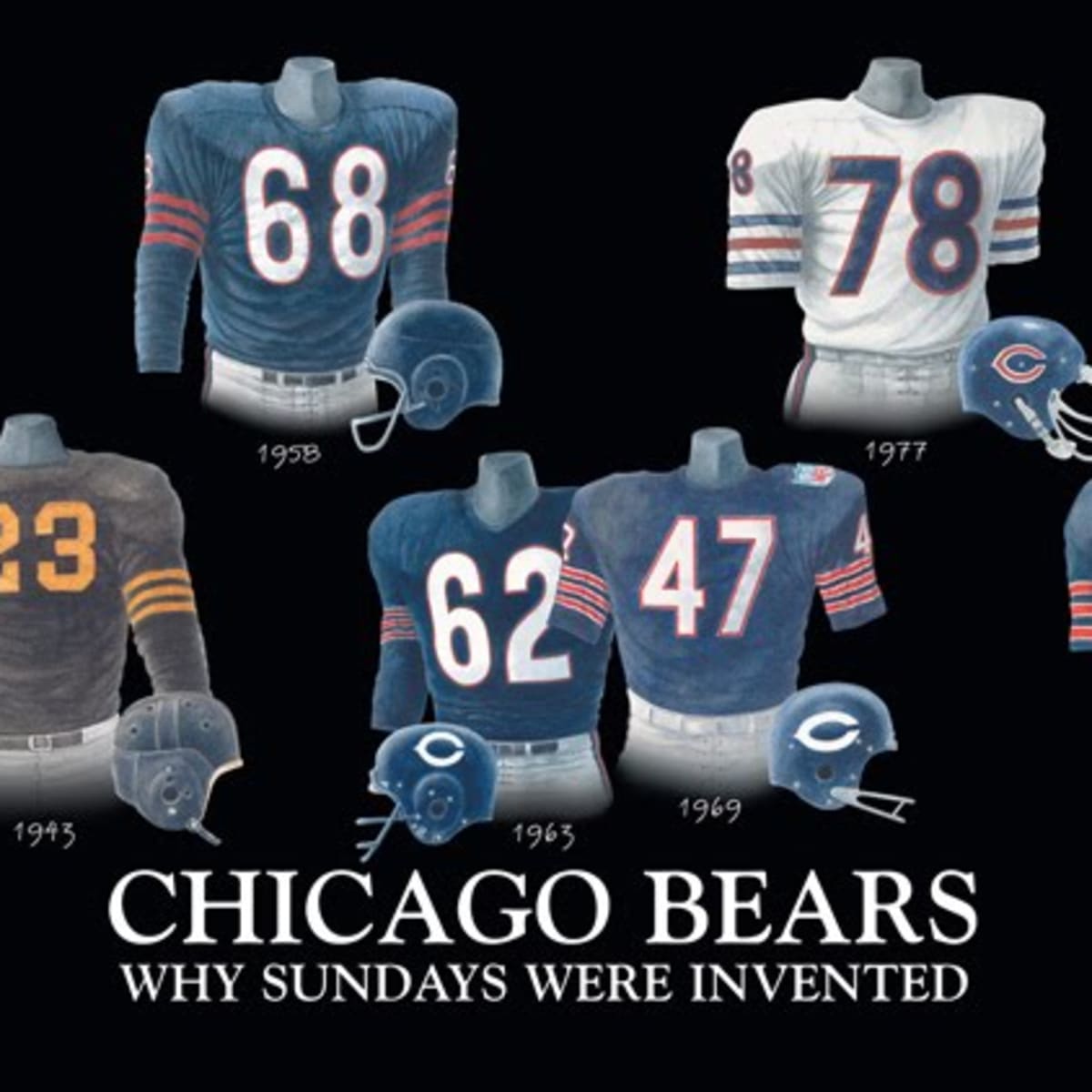 Chicago Bears New Classic Jersey On Tap Sports Net