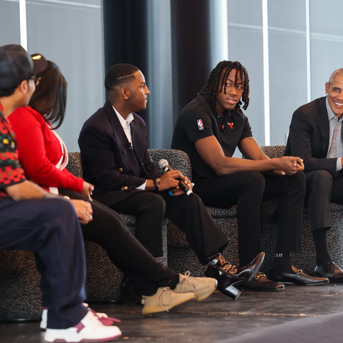 Obama wearing jordans sales