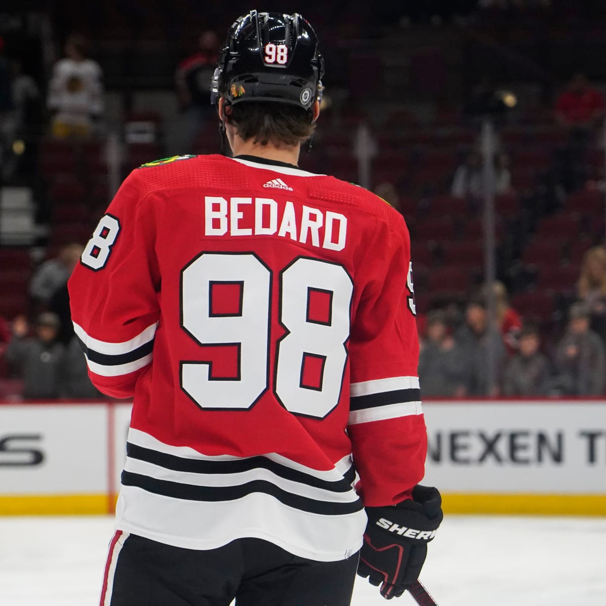 Blackhawks jersey auction best sale