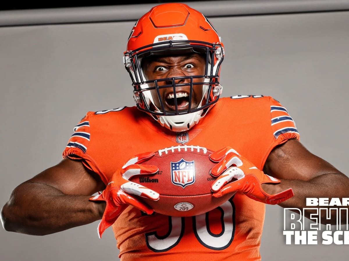 Bears orange uniforms debut with new helmet design Thursday – NBC Sports  Chicago