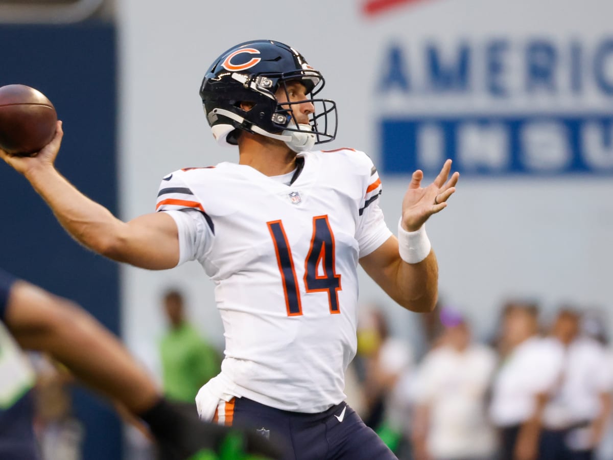 Bears QB Nathan Peterman to start, Justin Fields out Sunday vs. Vikings