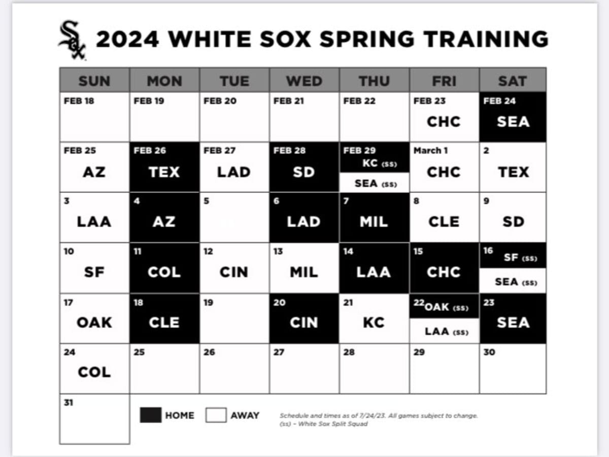 Photos: Chicago White Sox at spring training in Arizona