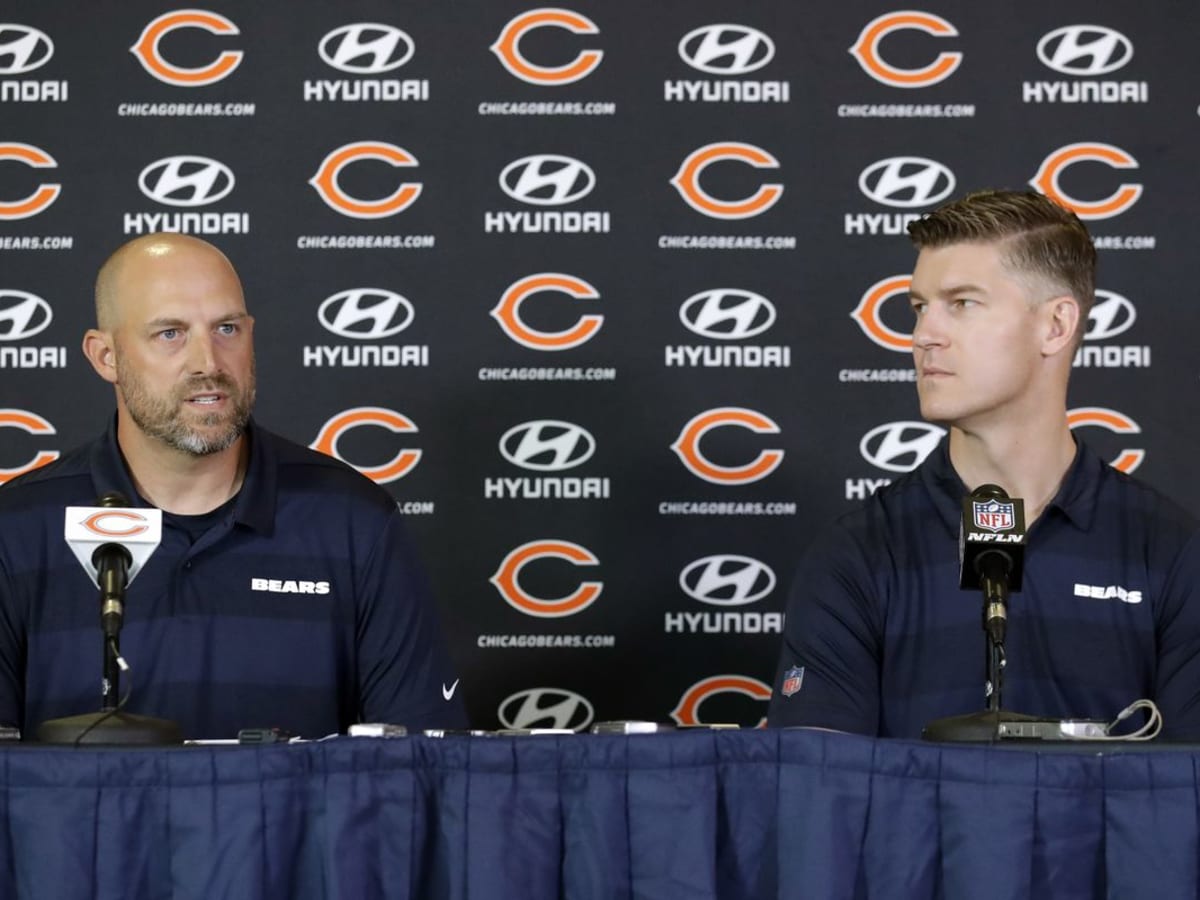 Matt Nagy says he hasn't talked with Chicago Bears ownership about