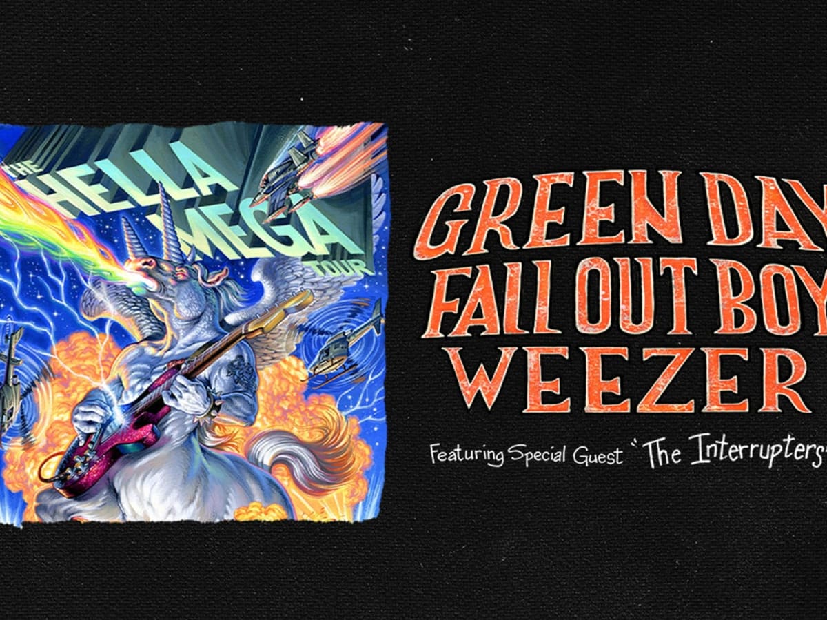 Hella Mega Tour: Green Day, Fall Out Boy, and Weezer Rock Wrigley - On Tap  Sports Net