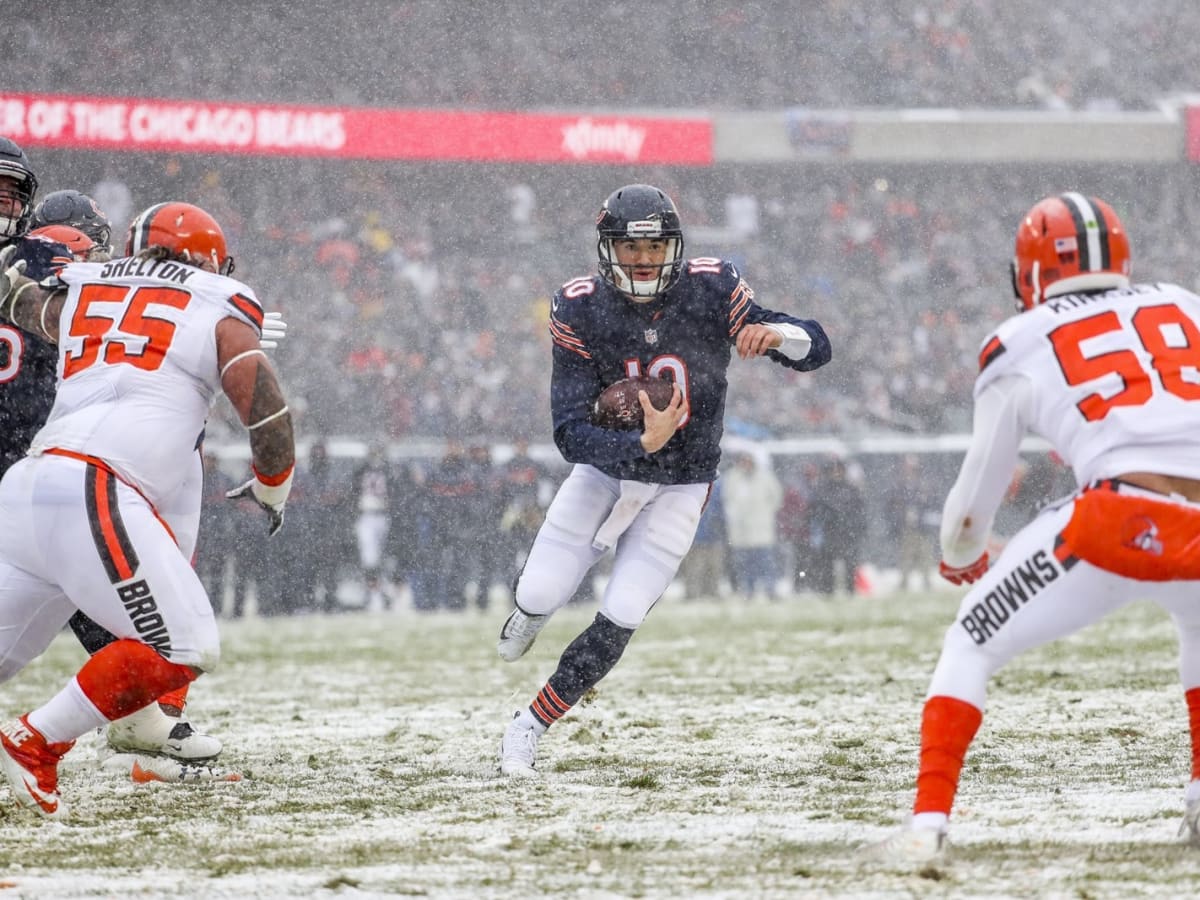 Of course the Bears and Browns will play a snow game at Soldier Field on  Christmas Eve