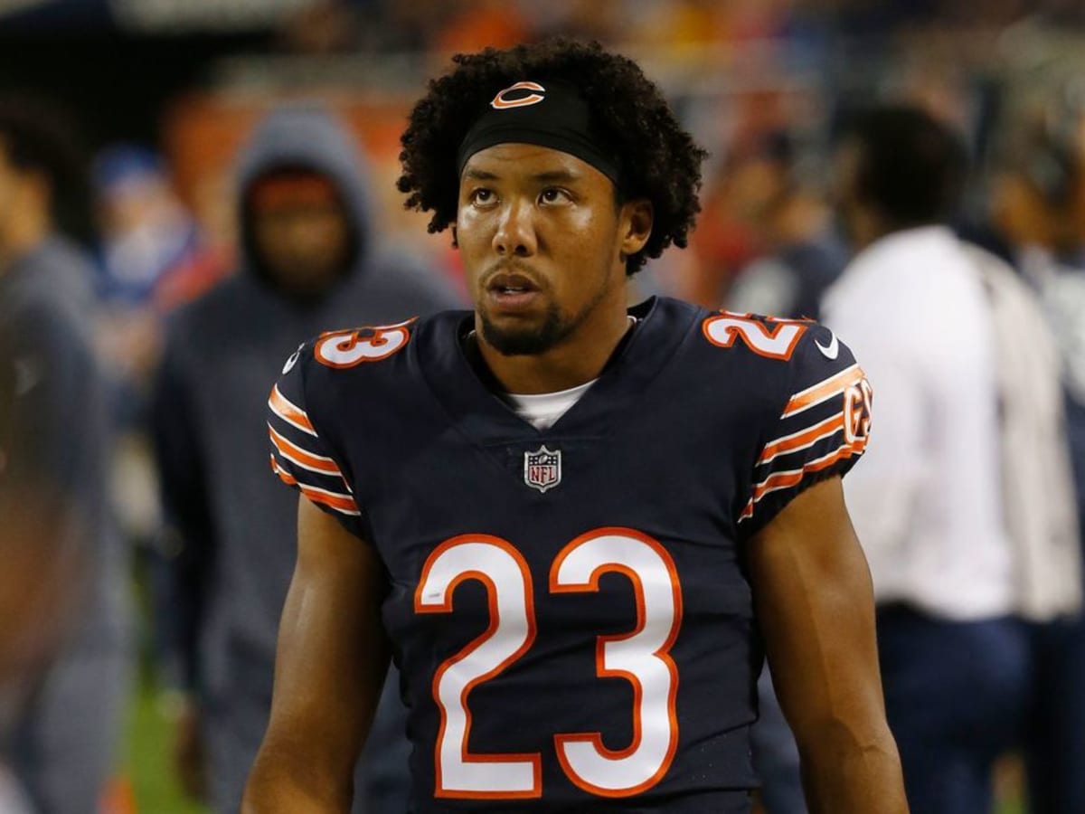 Chicago, Illinois, USA. 10th Nov, 2019. - Bears #23 Kyle Fuller in action  before the NFL Game between the Detroit Lions and Chicago Bears at Soldier  Field in Chicago, IL. Photographer: Mike