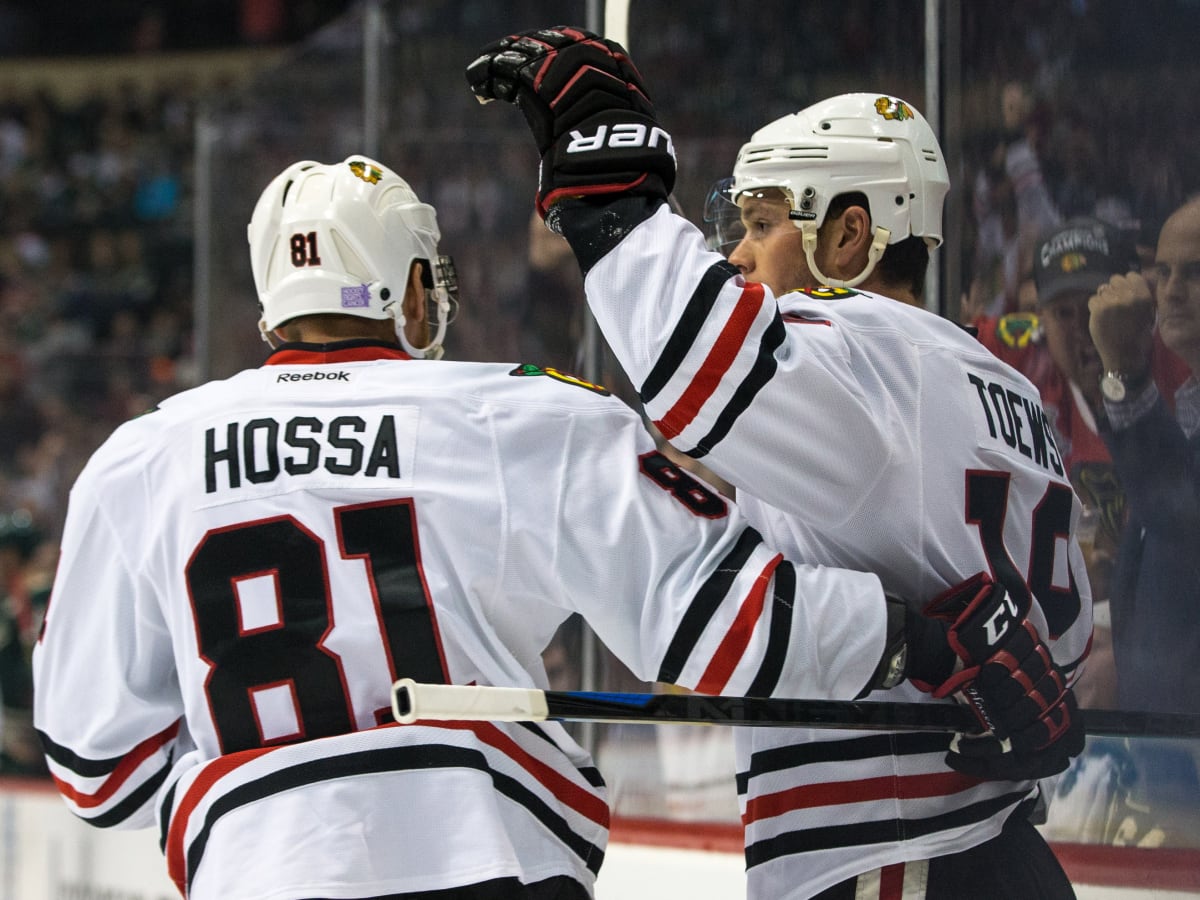 Daniel Alfredsson and Marian Hossa Hit The Ice One Final Time