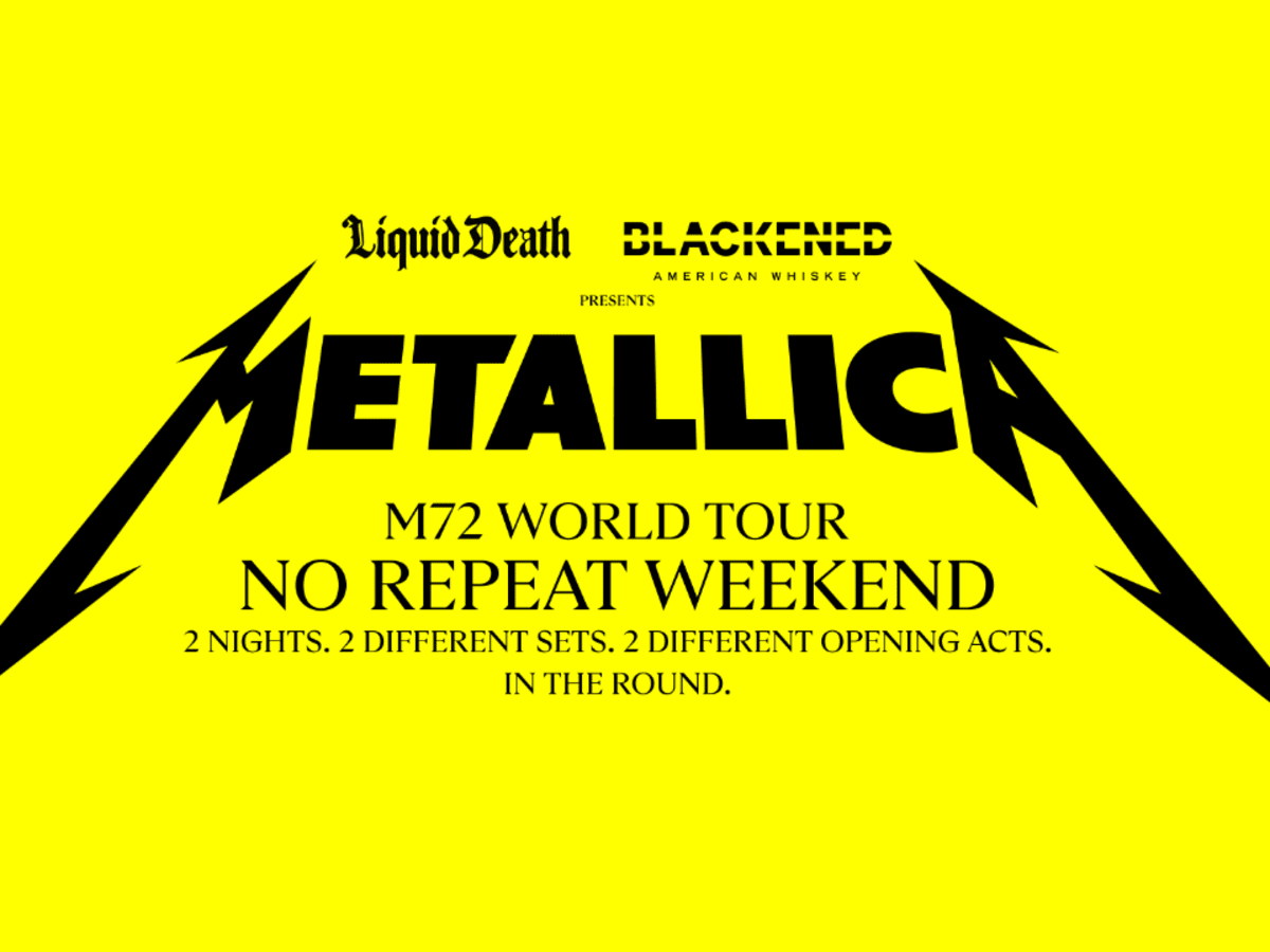 Liquid Death x Metallica Tour Tee