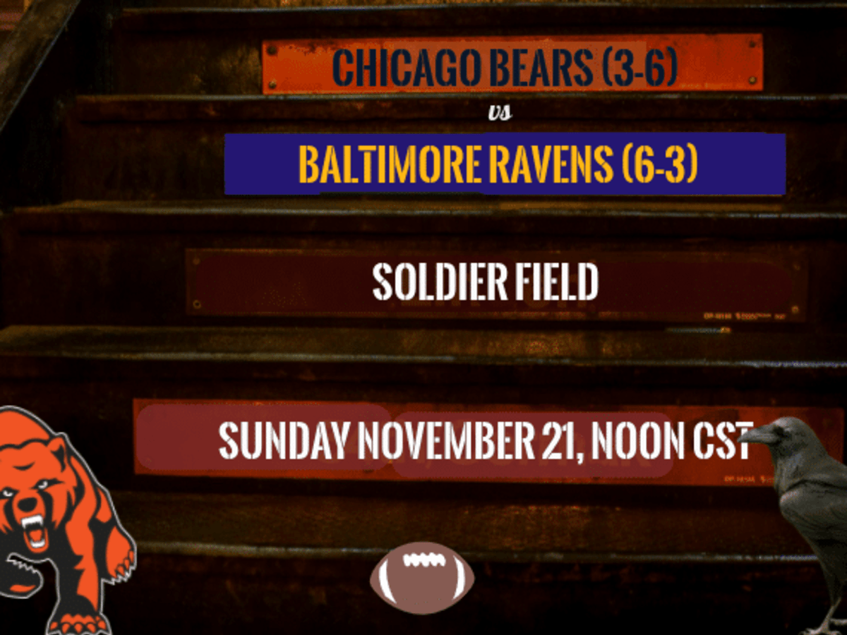 Chicago Bears vs Baltimore Ravens