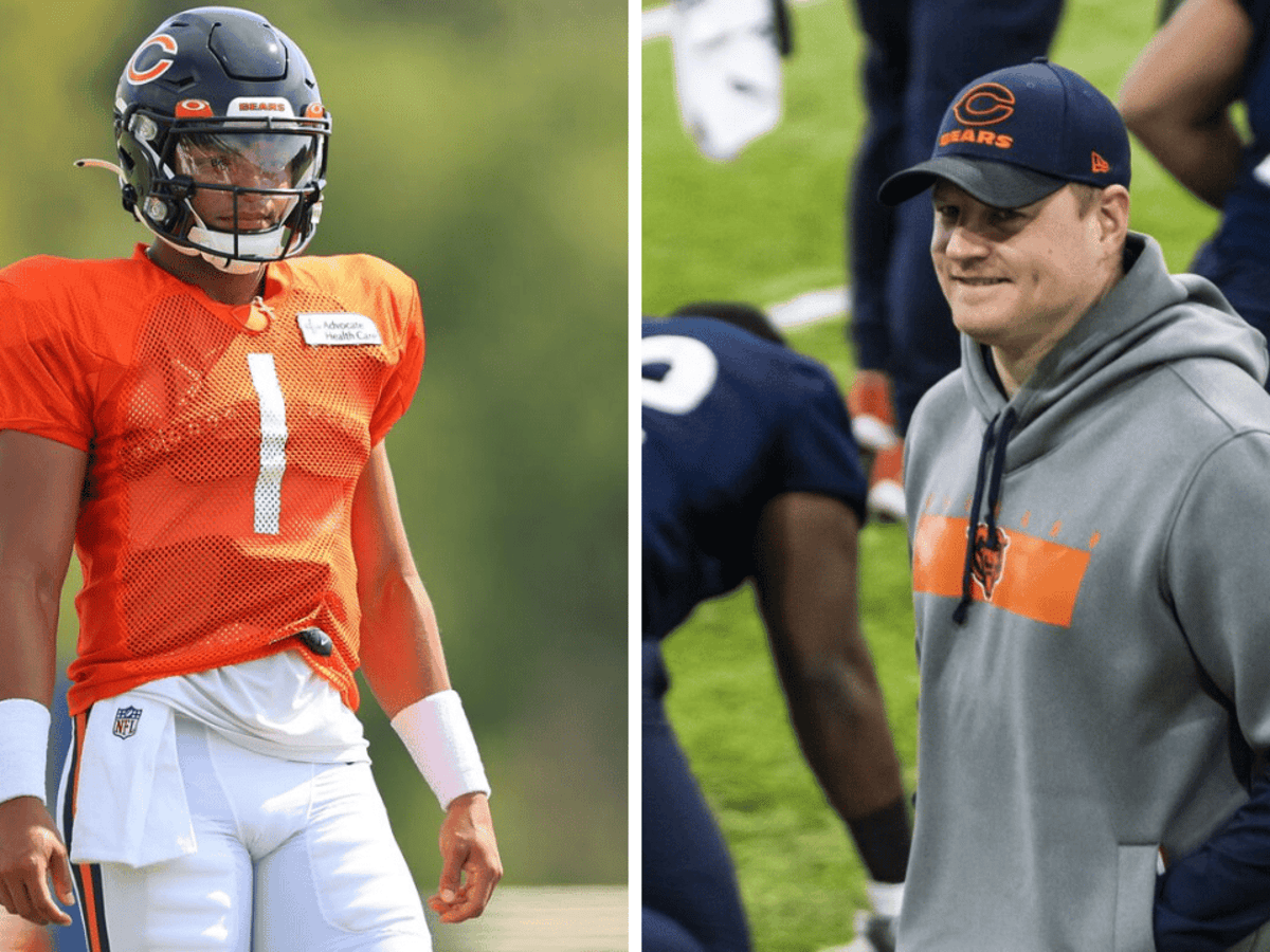 Chicago Bears OC Luke G  says he's encouraged by QB Justin