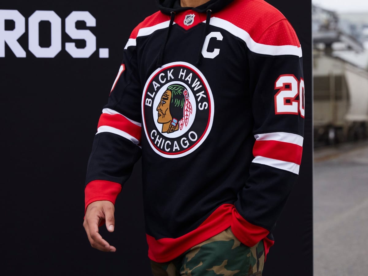 Blackhawks old sales school jersey