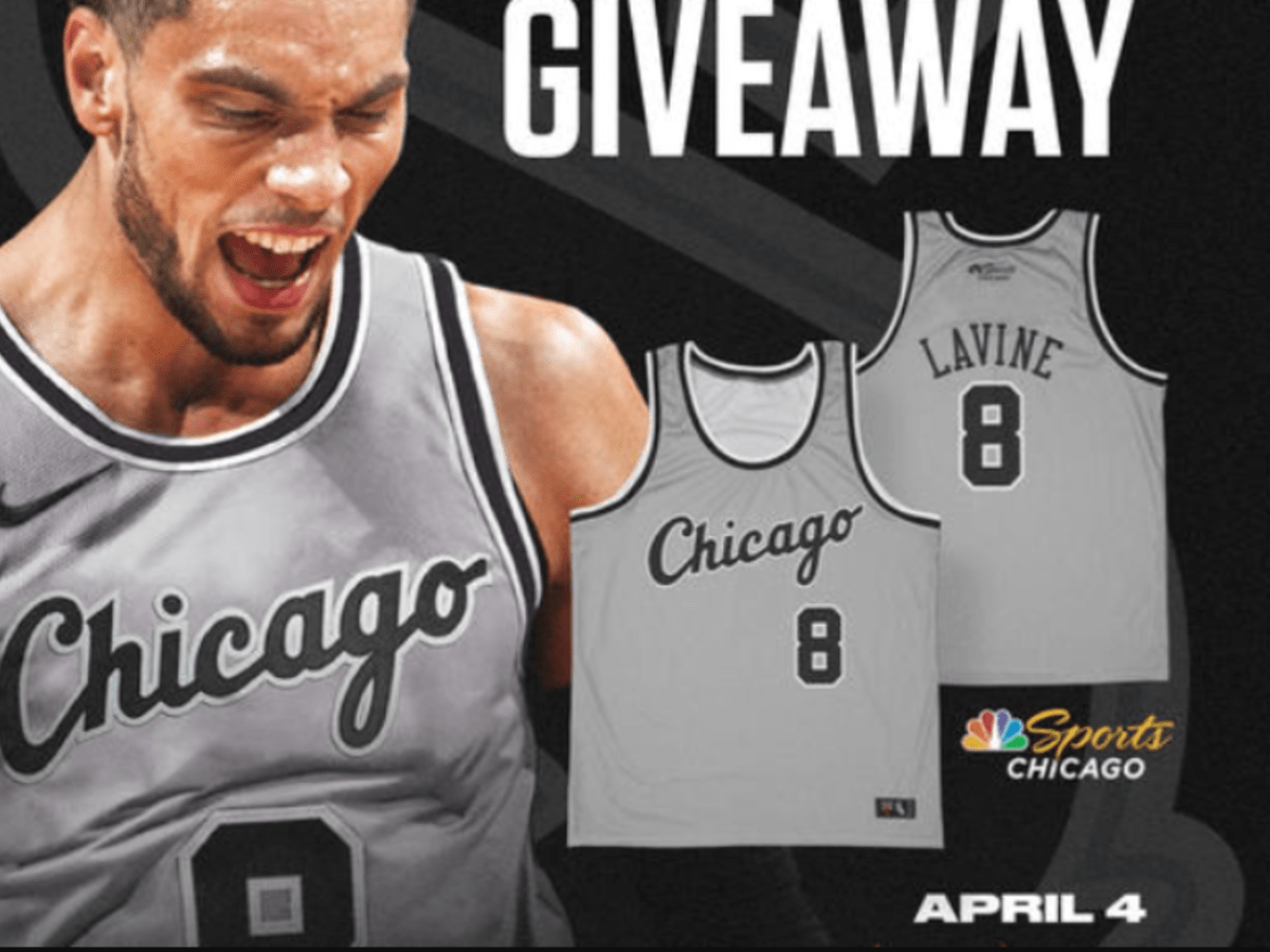 Chicago bulls gray jersey clearance
