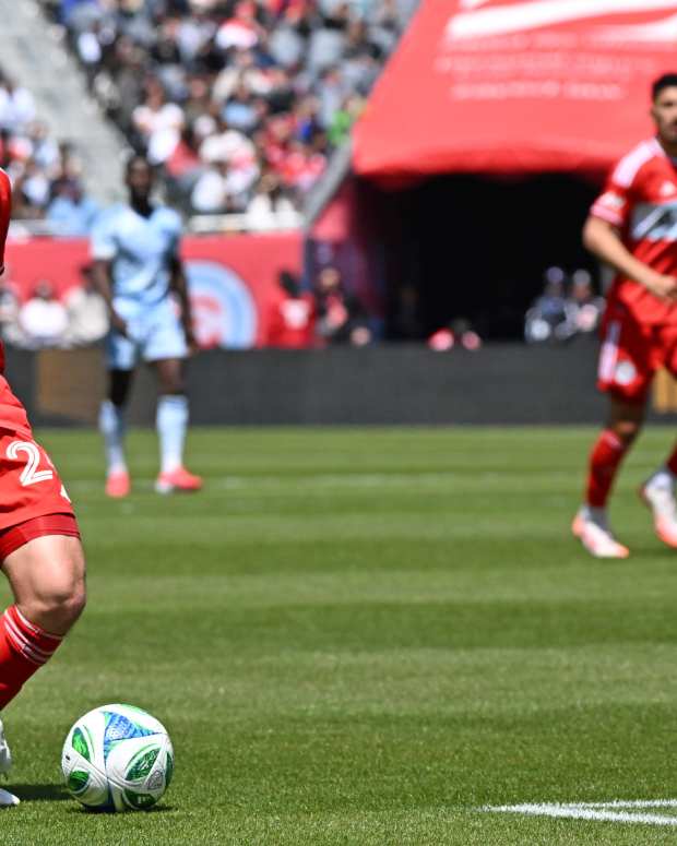 Chicago Fire's Jonathan Dean. Mandatory Credit: Chicago Fire FC