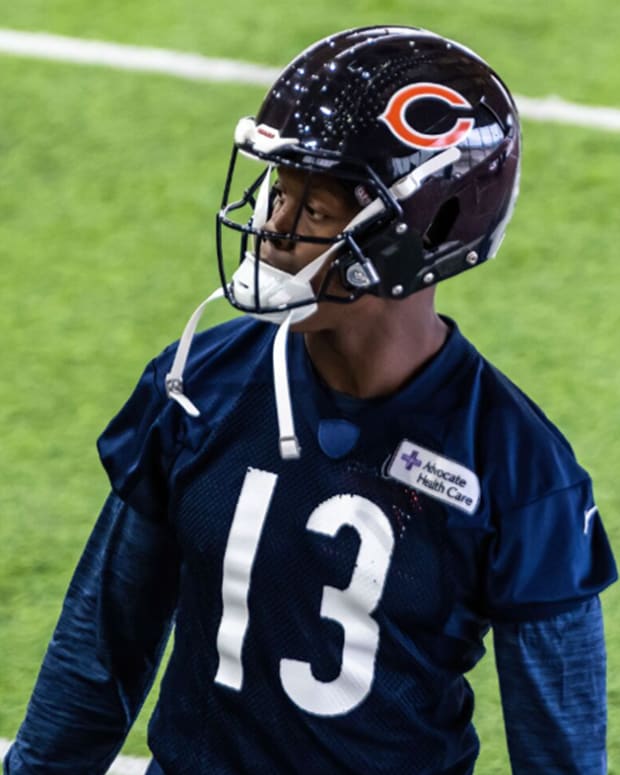 Chicago Bears wide receiver Byron Pringle