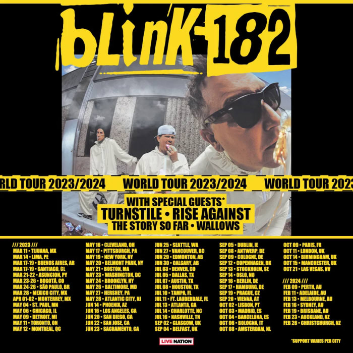 Blink182 Reunion New Single, Album, and Tour on the Way On Tap