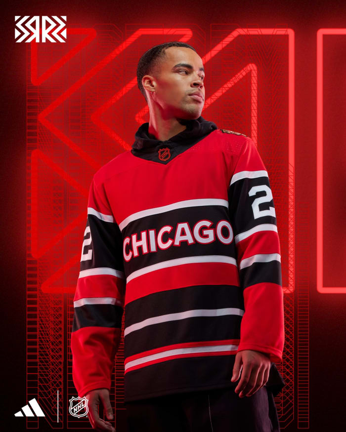 Chicago Blackhawks 2022-23 Reverse Retro Jersey
