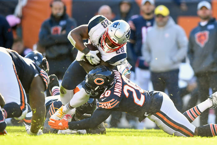 Bears Matchup Flashback: Just One Yard Short Against Belichick - On Tap ...