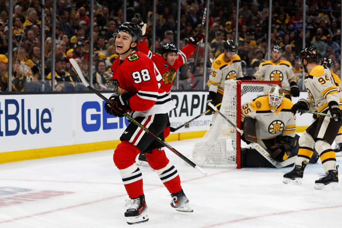 Connor Bedard Scores First Career NHL Goal On Tap Sports Net