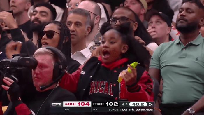 DeMar DeRozan’s Daughter, Diar, Helps Scream Bulls To Victory Over ...