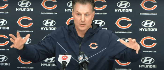 Bears Head Coach Matt Eberflus: Quickness, Instincts, And Striking ...