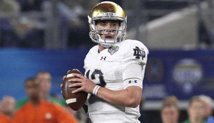 Notre Dame is not as explosive on the perimeter as they were last year due to the departures of Dexter Williams and Miles Boykin, so Ian Book needs to be more precise with his decision making in the pocket in order to make plays.