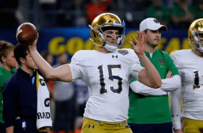 Even with Jurkovec's superior athletic ability and arm strength, that is no guarantee he will be a more effective quarterback than Ian Book. The eye test can be deceiving, and former Quarterbacks Brandon Wimbush and Dayne Crist are perfect examples.