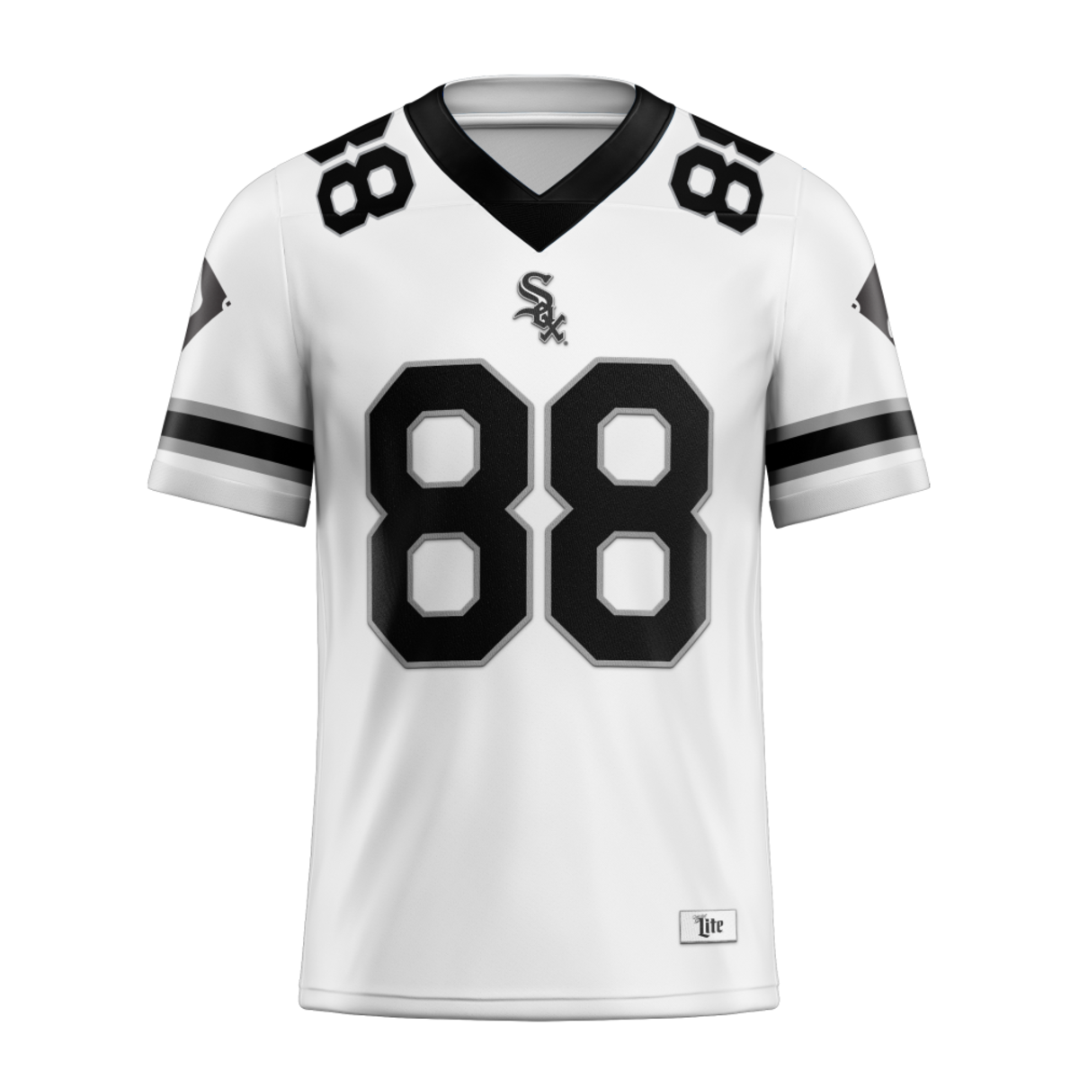 The Chicago White Sox basketball jersey giveaway for Saturday, August 12, 2023 vs. the Milwaukee Brewers