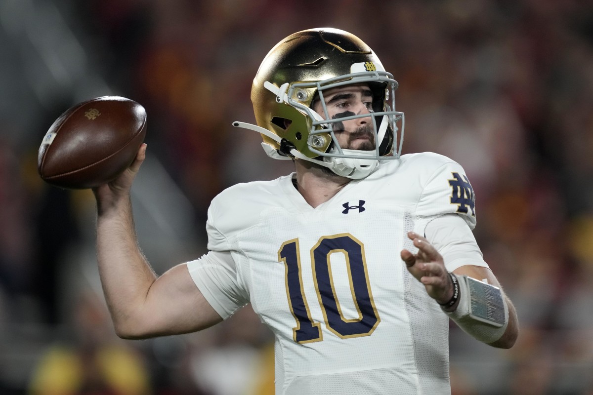 Notre Dame QB Drew Pyne Entering Transfer Portal On Tap Sports Net