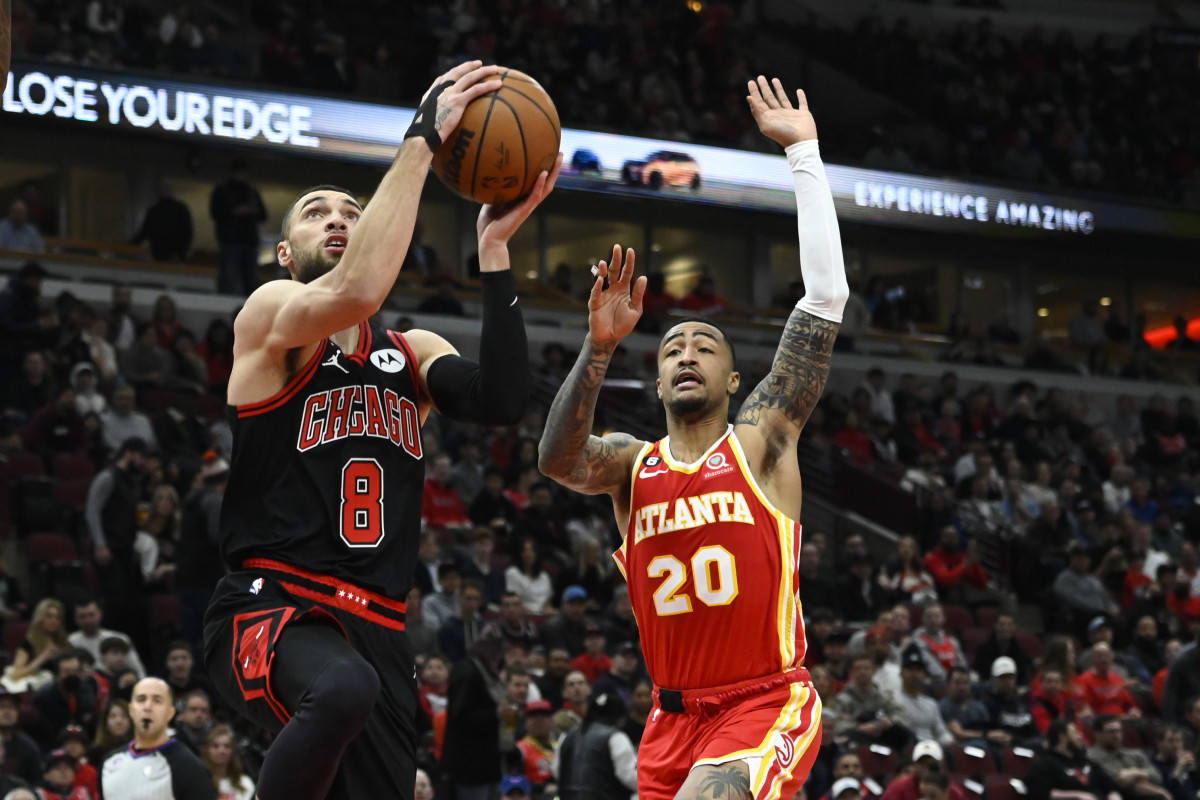 Bulls Blow By Hawks 111-110 To Win Third Straight - On Tap Sports Net