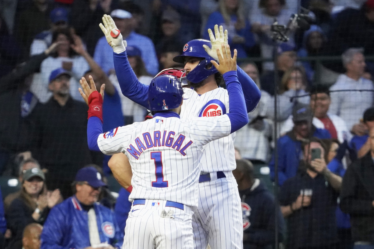 Nick Madrigal: Chicago Cubs infielder working at 3rd base