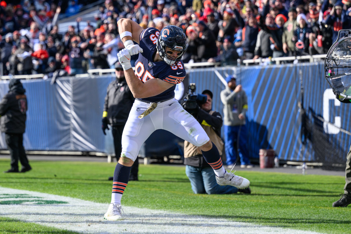 Notre Dame standout tight end Cole Kmet will immediately compete for a  starting spot with the Chicago Bears.