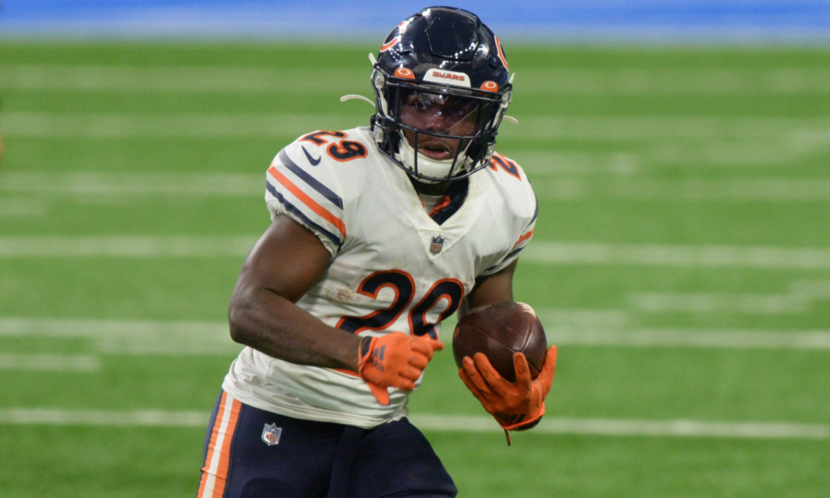 Bears RB Tarik Cohen jokes he 'left money on the plate' for Allen Robinson