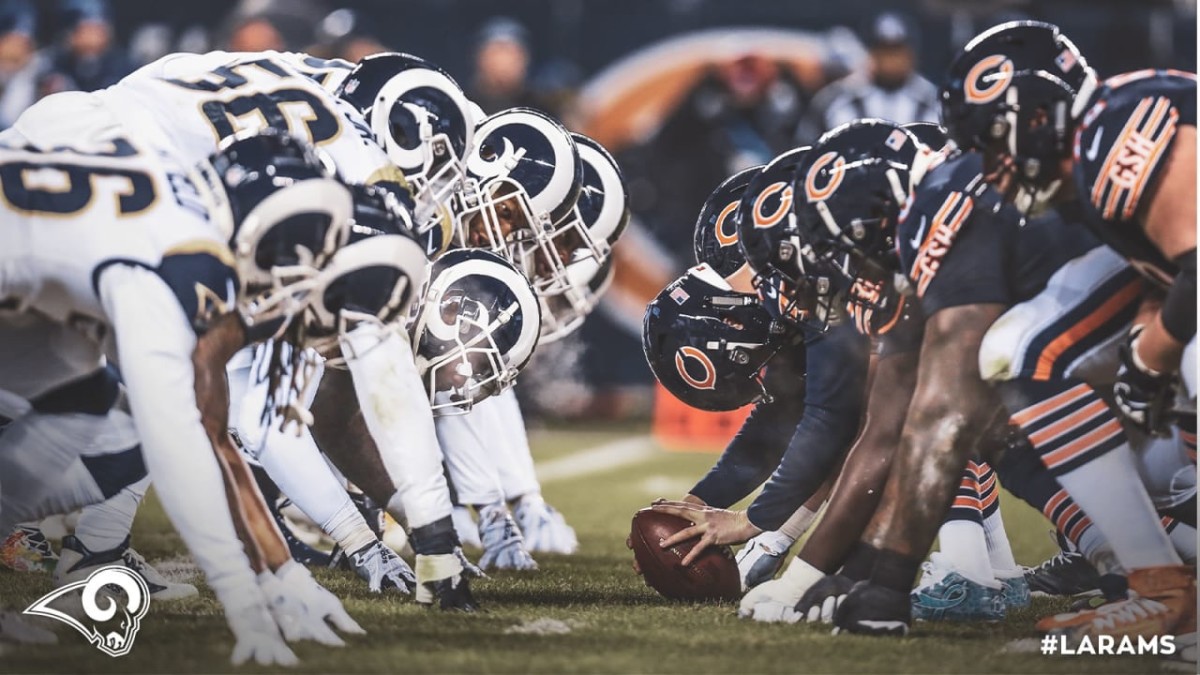 The Bears and Rams will face off for the 3rd straight year (Photo: LA Rams)