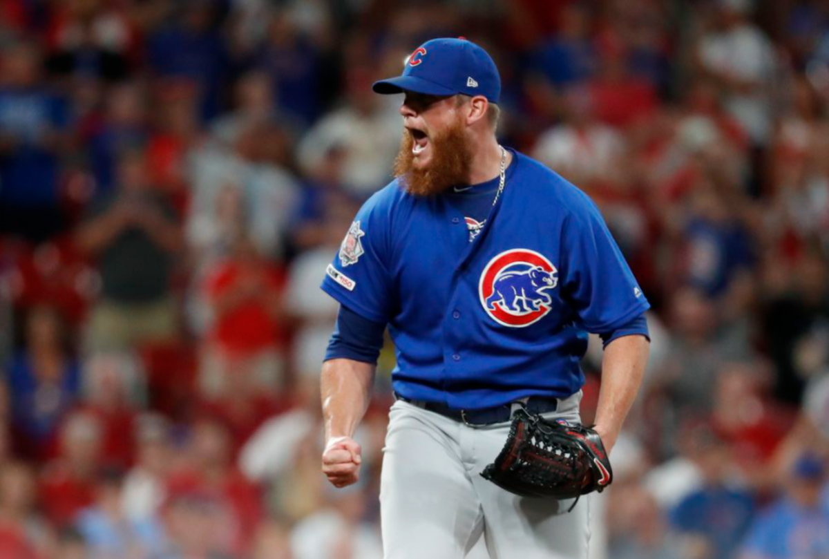 Craig Kimbrel has the wipeout stuff to carry the Cubs' bullpen through an October playoff run, much like Aroldis Chapman did in 2016.Photo: Jeff Roberson/Associated Press