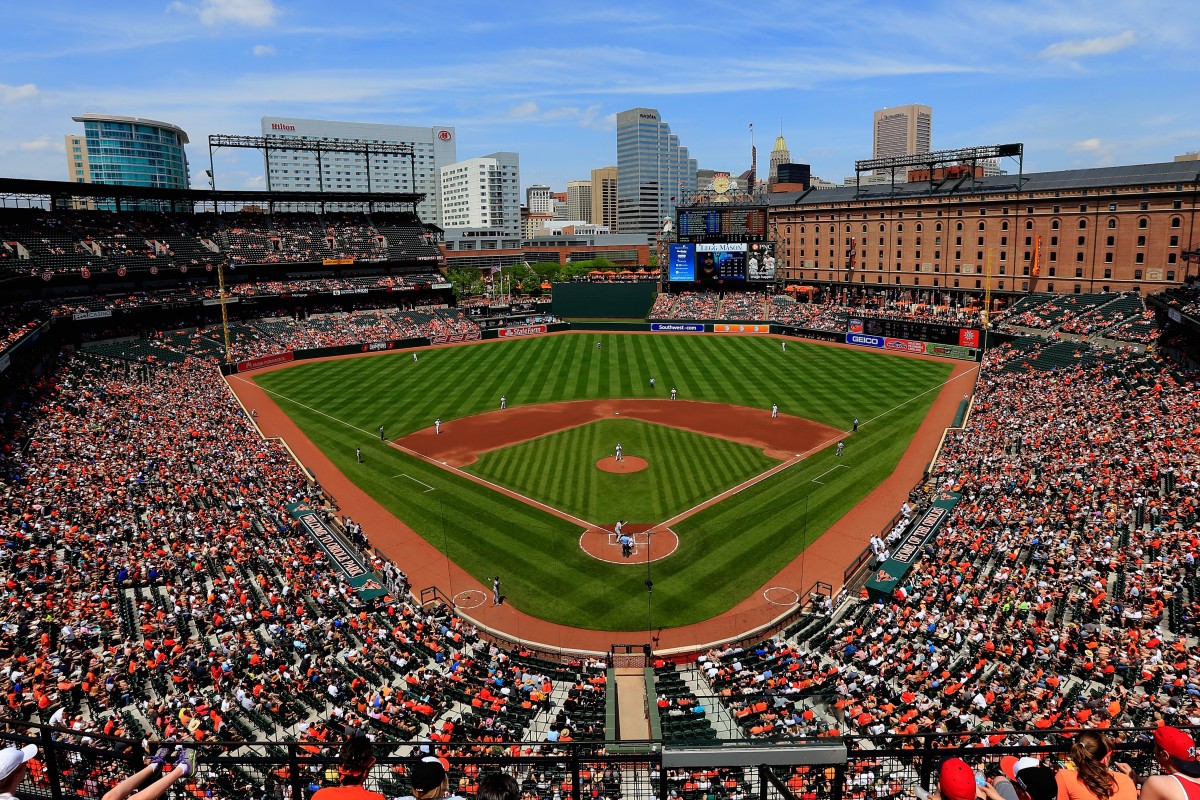 BALTIMORE, MD - MAY 25:  A general view during the third inning of the Baltimore Orioles and Houston Astros game at Oriole Park at Camden Yards on May 25, 2015 in Baltimore, Maryland.  (Photo by Rob Carr/Getty Images)