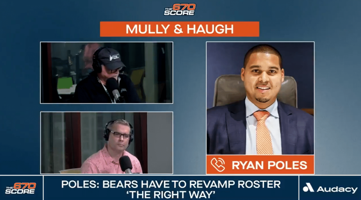 Ryan Poles Chicago Bears GM 670 The Score Mully and Haugh