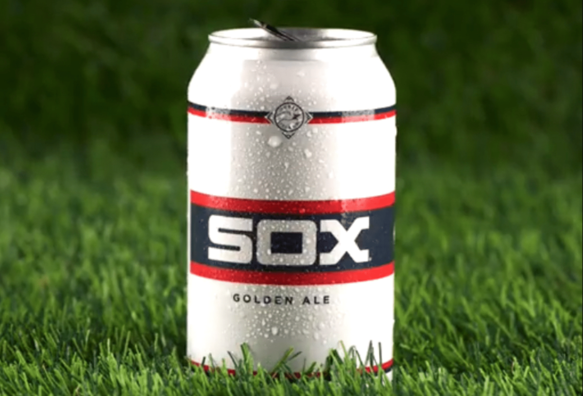 Goose Island White Sox Golden Ale 83 Cans