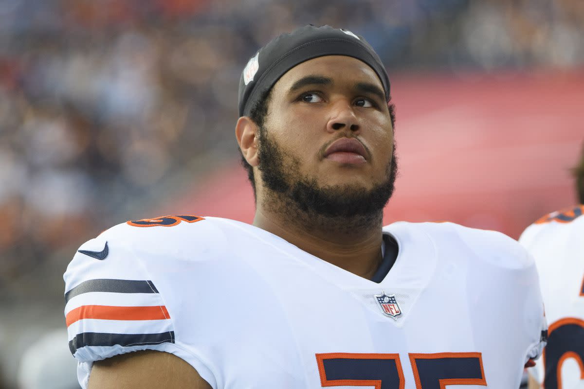 Bears Activated OL Larry Borom Off IR - On Tap Sports Net