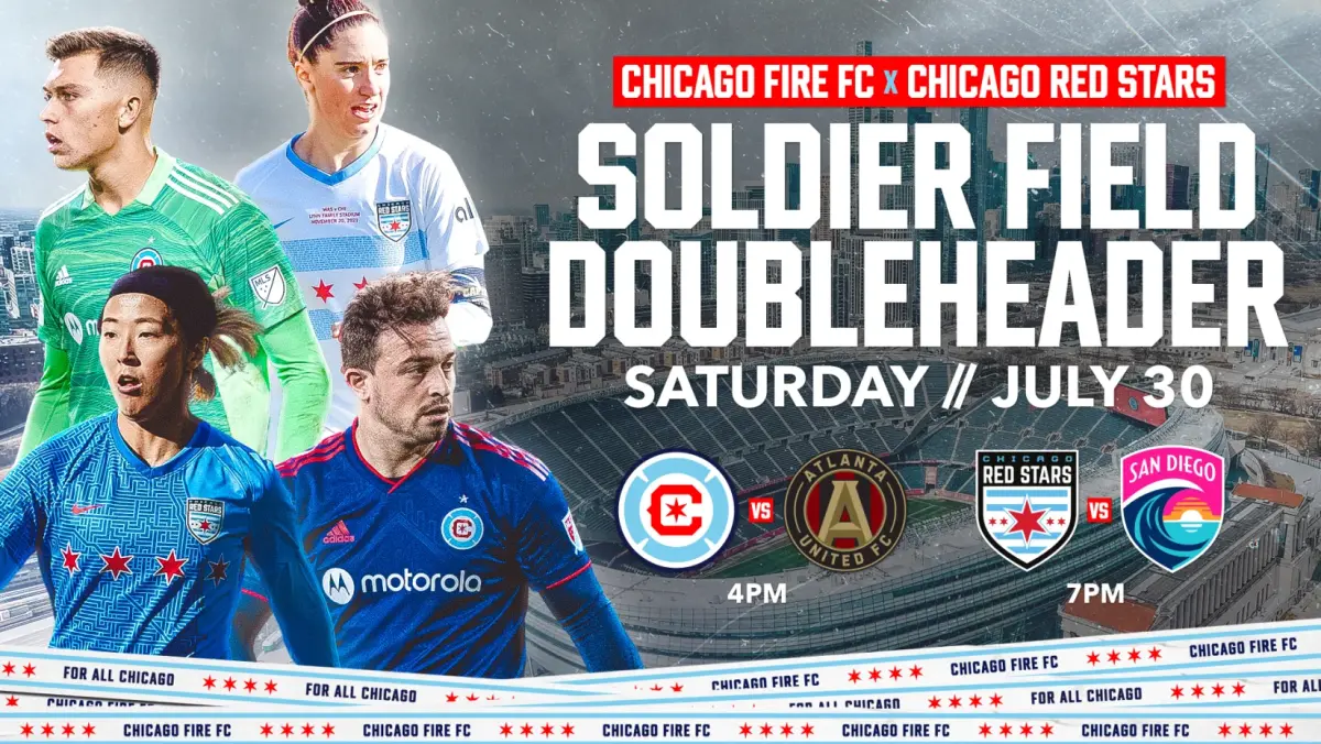 Chicago Fire Red Stars Doubleheader Soldier Field