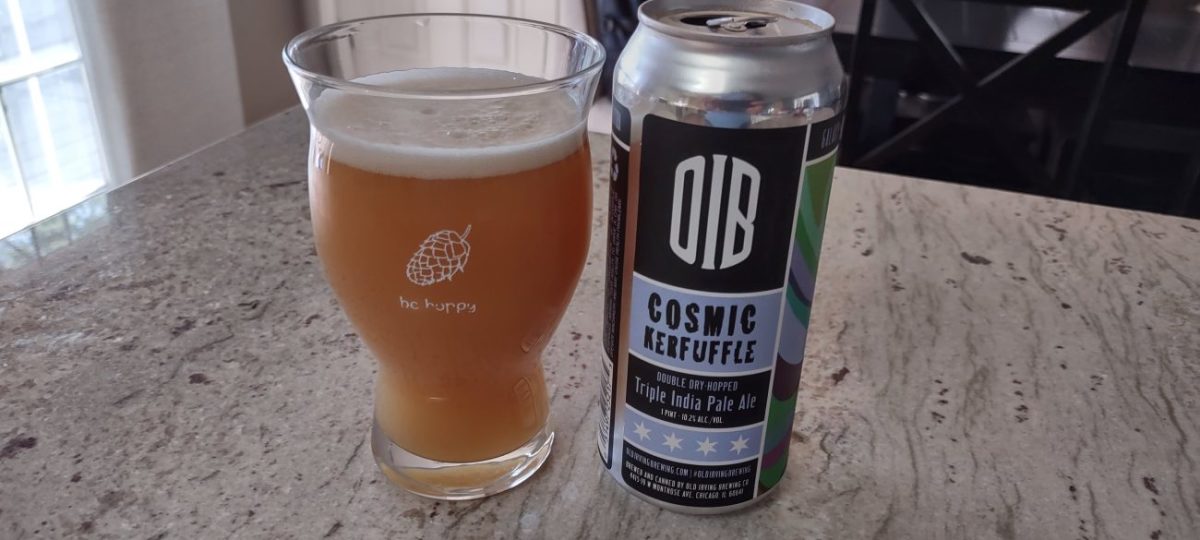 Old Irving Brewing Cosmic Kerfuffle beer review