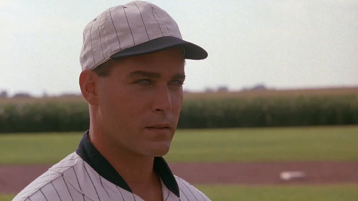 Ray Liotta Signed Field of Dreams White Sox Throwback Jersey
