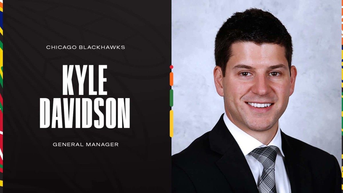 Kyle Davidson Chicago Blackhawks General Manager GM