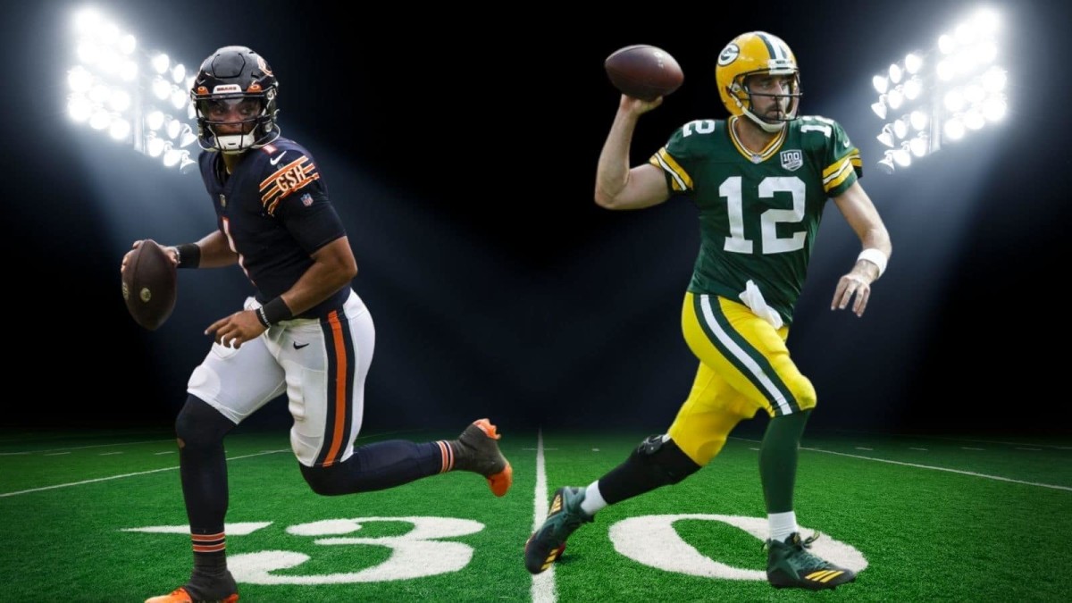 Aaron Rodgers Justin Fields