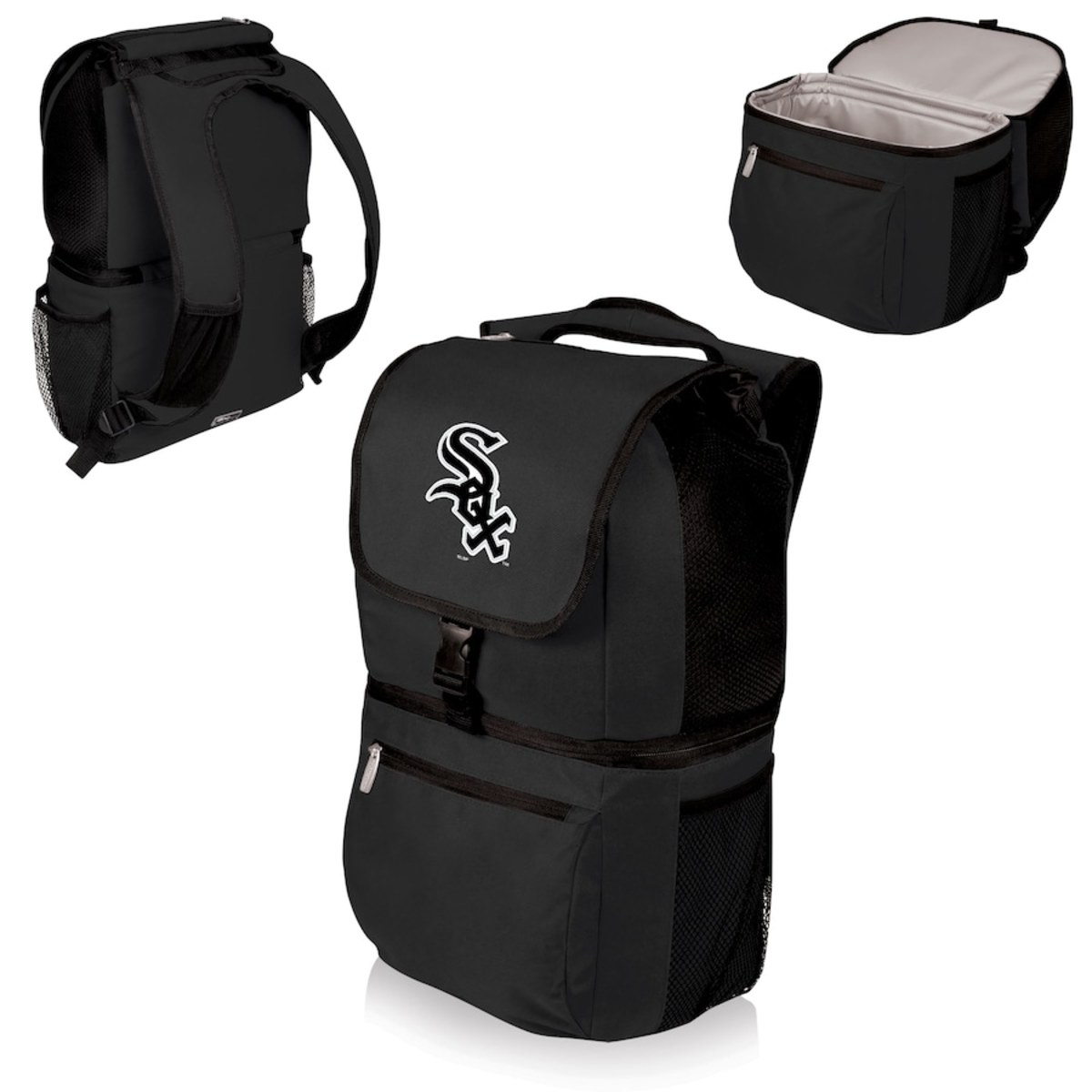 Chicago White Sox Zuma Cooler Backpack - Black